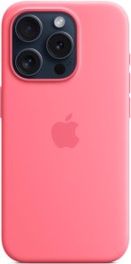 Чохол Apple for iPhone 15 Pro - Silicone Case with MagSafe Pink (MWNJ3)