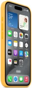 Фото: Чохол Apple for iPhone 15 Pro - Silicone Case with MagSafe Sunshine (MWNK3) № 5 | KTC