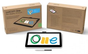 Графічний планшет Wacom One 13 Touch 2023 (DTH134W0B)