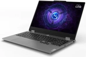 Фото: Ноутбук Lenovo LOQ 15ARP9 83JC001BRA Luna Grey - 15.6" IPS 144 Гц / AMD Ryzen 5 / 7235HS / DDR5 16 ГБ / PCI-E SSD 512 ГБ / GeForce RTX 3050 № 3 | KTC