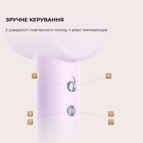 Фен DEERMA Hair Dryer Gleam Purple (AHD12A-PPL)