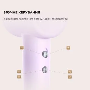 Фото: Фен Dreame Hair Dryer Gleam Purple (AHD12A-PPL) № 5 | KTC