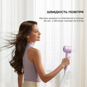 Фен DEERMA Hair Dryer Gleam Purple (AHD12A-PPL)