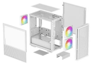 Корпус Deepcool CH360 WH White with window (CH360 White)