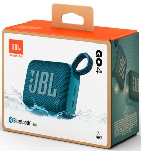 Портативна колонка JBL Go 4 Blue (JBLGO4BLU)