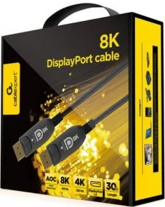 Фото: Кабель Cablexpert AOC v1.4 DP / DP 30m Black (CC-DP8K-AOC-30M) № 2 | KTC