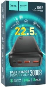 Фото: Батарея універсальна Hoco J101B 30000mAh 22.5W Black № 4 | KTC