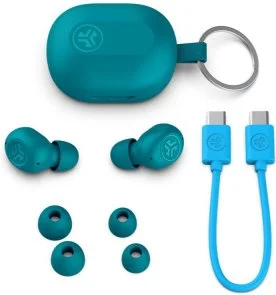 Фото: Навушники JLAB JBuds Mini TWS Aqua (IEUEBJBMINIRAQUA124) № 6 | KTC