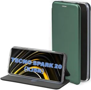 Фото: Чохол BeCover for Tecno Spark 20 KJ5n - Exclusive Dark Green (711242) № 3 | KTC
