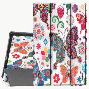 for Teclast M40 Plus/P40HD/P30S - Smart Case Butterfly