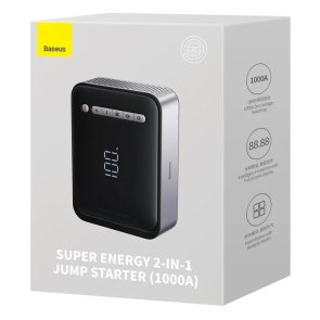 Бустер Baseus Super Energy Car Jump Starter 8000 mAh Black (CGCN000001)