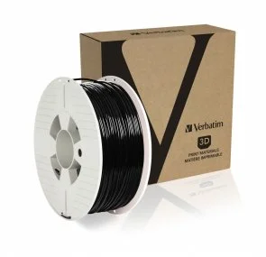 Фото: Пластик (філамент) для 3D друку Verbatim 3D PET-G Filament 2.85mm/1kg Black (55060) № 2 | KTC