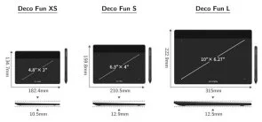 Фото: Графічний планшет XP-Pen Deco Fun XS Black (Deco Fun XS_BK) № 5 | KTC