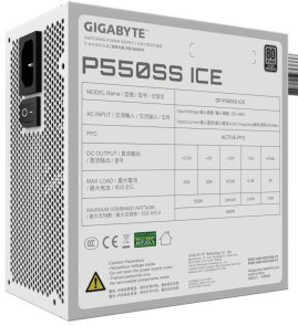 Блок живлення Gigabyte 550W P550SS Ice (GP-P550SS ICE)