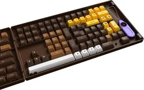 Фото: Набір кейкапів Akko ASA Fullset Keycaps Chocolate (6925758615044) № 4 | KTC