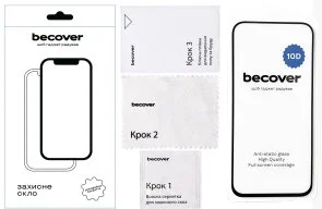 Фото: Захисне скло BeCover 10D for Google Pixel 8a - Black (711491) № 5 | KTC