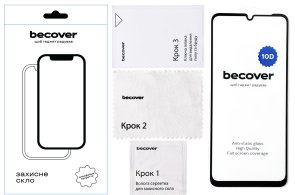 Захисне скло BeCover 10D for Poco X5 - Black (711340)