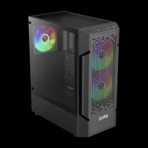 Фото: Корпус Gamdias Aura GC7 ARGB Black with window (4711514500677) № 2 | KTC
