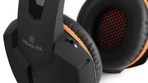 Фото: Гарнітура Real-EL GDX-7700 Black/Orange (EL124100016) № 10 | KTC