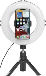 Фото: Світлодіодне селфі-кільце Hama SpotLight Smart 80 V2 BT Black 00004657 № 4 | KTC
