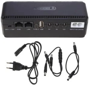 Фото: ДБЖ для роутера Yepo Smart DC-UPS 10400mAh 30W Black (ua-112485) № 4 | KTC