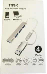 Фото: USB-хаб Dynamode 4 Port (DM-UH-311AC) № 3 | KTC