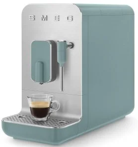 Фото: Кавомашина Smeg Coffee Machine With Steam Wand Emerald Green (BCC12EGMEU) № 12 | KTC