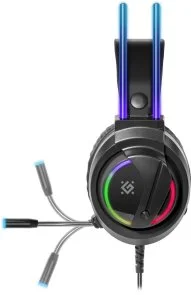 Фото: Гарнітура Defender Flame RGB Black (64555) № 4 | KTC