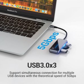 USB-хаб Vention TFFHB 6in1