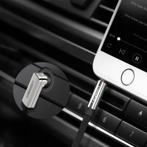 Фото: Кабель UGREEN AV119 Jack 3.5mm / Jack 3.5mm 1m Black (UGR-10597) № 6 | KTC