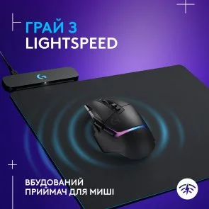 Фото: Килимок Logitech Power Play Gaming (943-000110) № 6 | KTC