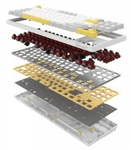Фото: Клавіатура Bloody S87 BLMS Red Plus Switch Energy White (S87 Energy White) № 10 | KTC