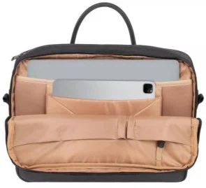 Фото: Сумка для ноутбука Riva Clark 8134 Black ECO № 8 | KTC