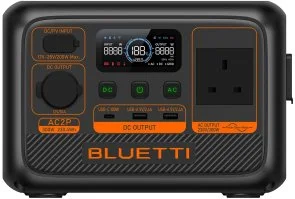 Фото: Зарядна станція Bluetti AC2P 300W 230.4Wh UK Standard розетки + Перехідники № 3 | KTC