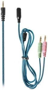 Фото: Гарнітура Real-EL GDX-7500 Black/Blue (EL124100015) № 5 | KTC