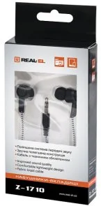 Фото: Навушники Real-EL Z-1710 Black (EL124200017) № 3 | KTC