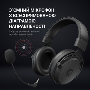 Гарнітура GamePro HS1260BT Black