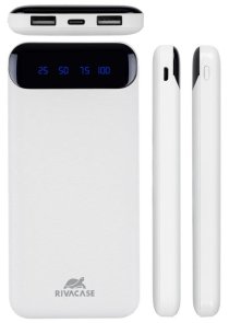 Батарея універсальна Riva Rivapower VA2240 10000mAh White (RIVAPOWER VA2240 (White))