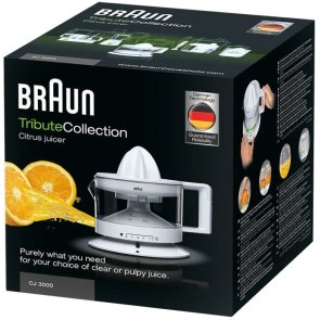 Соковижималка для цитрусових Braun Tribute Collection CJ 3000 WH