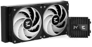 Фото: Система рідинного охолодження Zalman Alpha2 A24 Black (ALPHA2A24BLACK) № 4 | KTC