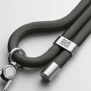 Фото: Ремінець для смартфону ArmorStandart Rope Titanium Grey with Clear holder (ARM76099) № 2 | KTC