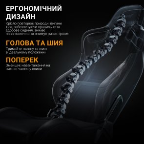 Крісло Anda Seat Kaiser 2 Pro Size XL Grey Linen Fabric (AD12YXL-17-G-F-G01)