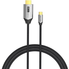 Кабель Vention 4K Type-C / HDMI 1.5m Black (CRBBG)
