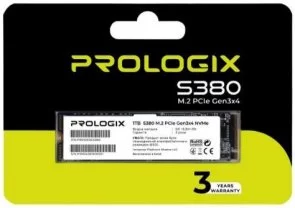 Фото: SSD-накопичувач ProLogix S380 2280 PCIe Gen 3.0 x4 NVMe 1TB (PRO1000GS380) № 2 | KTC