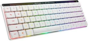 Фото: Клавіатура ASUS ROG Falchion RX Low Profile Red WL/BT RGB EN/UA White (90MP03EC-BKMA10) № 3 | KTC
