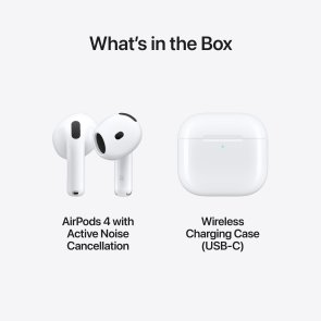 Навушники Apple AirPods 4 Active Noise Cancellation White