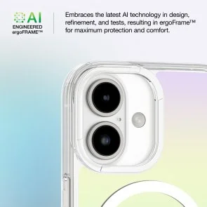 Фото: Чохол AMAZINGthing for iPhone 16 - Minimal Case with MagSafe Iridescent (IP166.1MMINRB) № 7 | KTC
