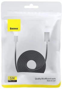 Кабель Baseus AirJoy Series USB 3.0 AM / AF 5m Black (B00631103111-05)