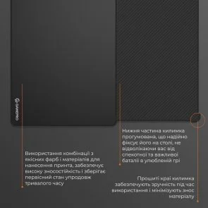 Фото: Килимок GamePro MP275B Black № 7 | KTC