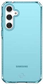 Чохол iTSkins for Samsung A55 - SPECTRUM R CLEAR Light Blue (SG55-SPECM-LBLU)